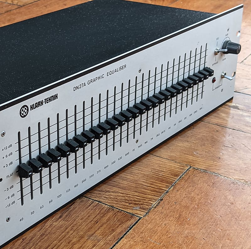 Vintage Klark Teknik DN27a inductor based graphic EQ rare Reverb