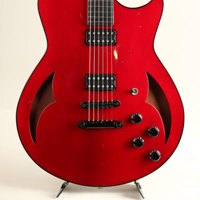 Marchione Semi-Hollow Stop Tail piece Red 2012 for sale