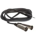 Hosa CYX-403M 3.5 mm TRS to Dual XLR3M Stereo Breakout Cable, 3m