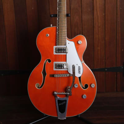 Gretsch G5420T Electromatic Hollowbody Guitar Orange Stain image 2