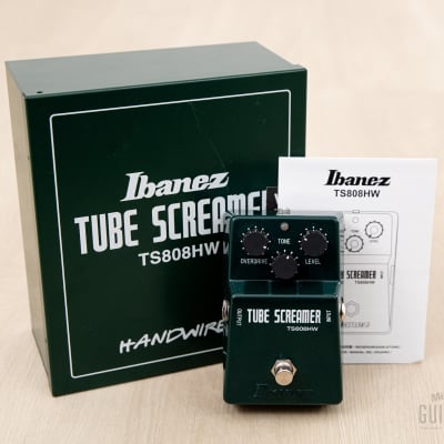 Ibanez TS808HW Tube Screamer ハンドワイヤード Ibanez TS808HW Hand-Wired Tube Screamer | Reverb