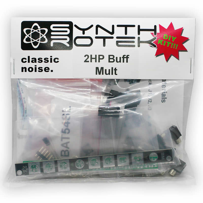 Synthrotek 2HP Buff Mult Kit - Buffered Multiple Eurorack Module Kit image 1