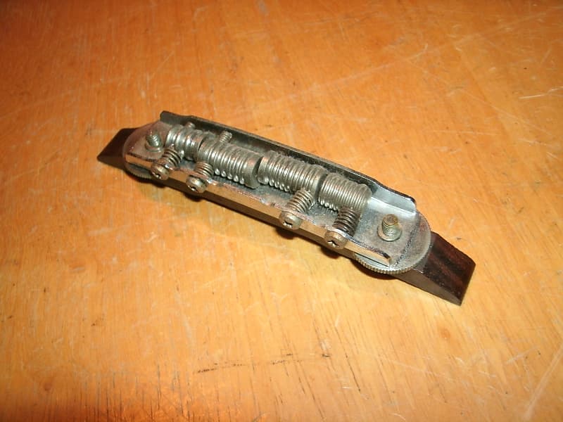 1960's Vox arch top bass bridge used on many Vox basses as Reverb