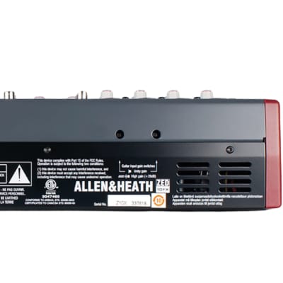 Allen & Heath ZED-10FX Mixer image 7
