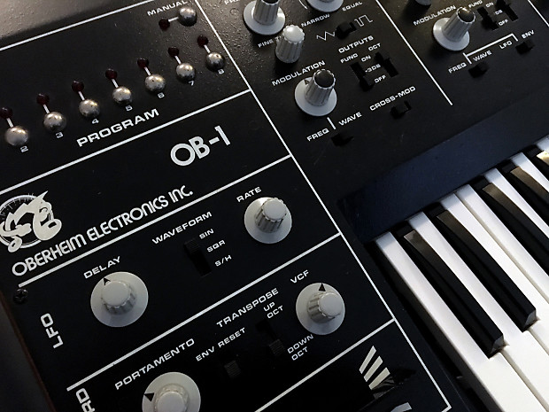 Oberheim OB 1 Analogue Synthesiser - Number 59 - Free EU Shipping image 1