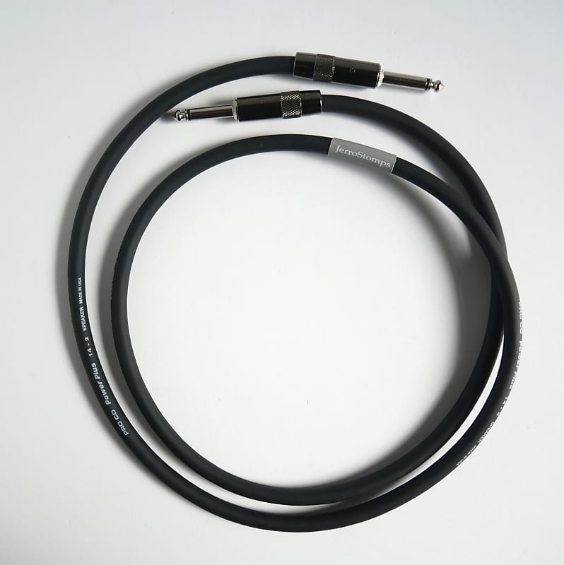 JS New 48 Inch Headtocab Speaker Cable 14AWG GH Plugs Reverb