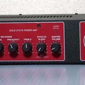 SWR Basic 350 Bass guitar head rare red face version pre