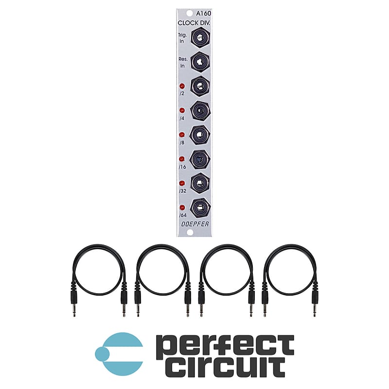 Doepfer A160-1 A-161 Clock Divider 中古 Doepfer A-160-1 Clock Divider | Reverb