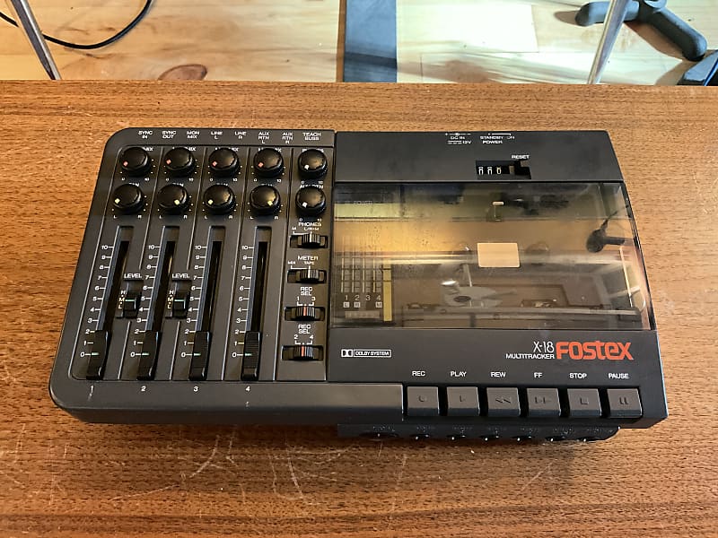 【美品】FOSTEX Ｘ－１８　フォステクス　マルチトラックレコーダー FOSTEX X-18 マルチトラックレコーダー MULTITRACKER