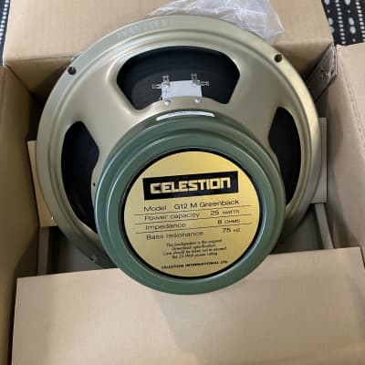 Celestion Greenback G12M made in England | Reverb