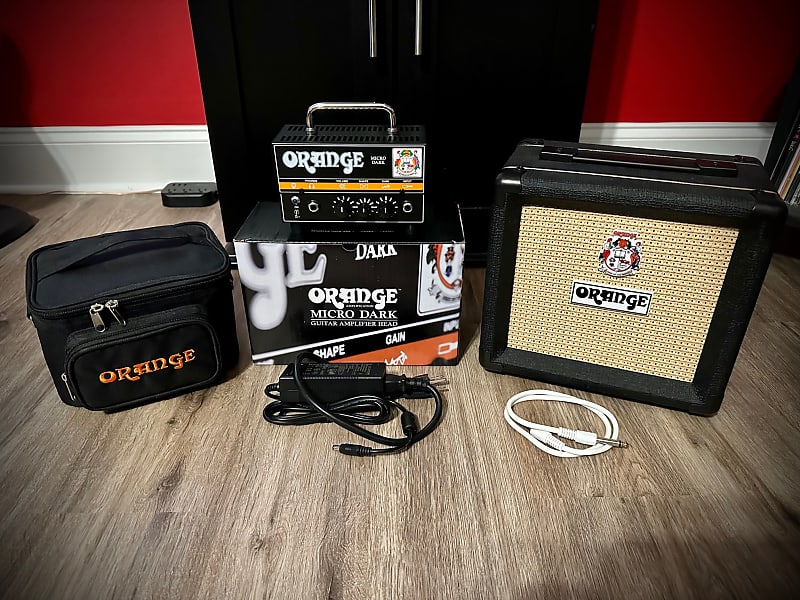 Orange Micro Dark Stack - 20-watt Head and 1x8