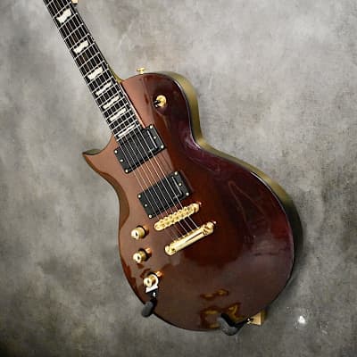 ESP Left Handed LTD EC-1000 2022 Gold Andromeda Lefty Guitar image 2