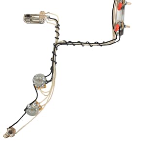920D Custom Shop JMH-MODERN Modern Jazzmaster Wiring Harness 2V2T w/ Kill Switch