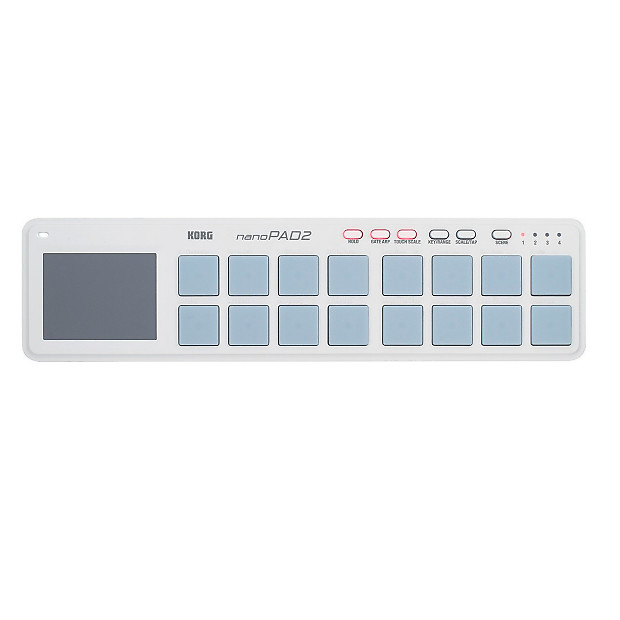 Korg NanoPad 2 Slimline USB MIDI Drum Pad Controller image 1