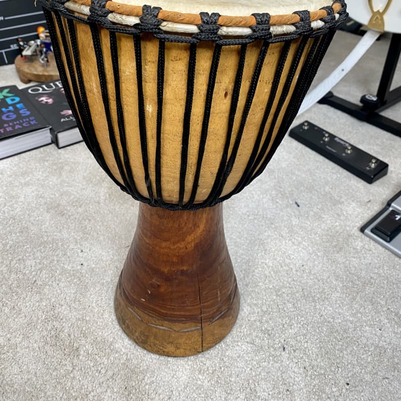 Terré Standard-Djembe Natural H: 50cm x23-25cm, B-Stock