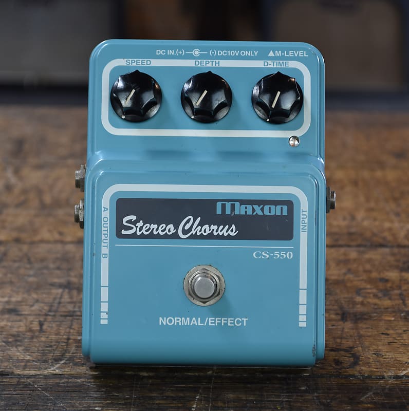 Maxon CS-550 Stereo Chorus | Reverb Canada