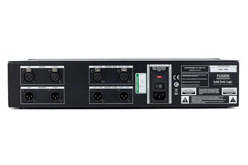 Solid State Logic Fusion Rackmount Audio Processor | Reverb