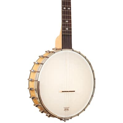 Gold Tone MM-150 White Ladye Maple Mountain Openback 5-String Banjo Natural w/case image 2