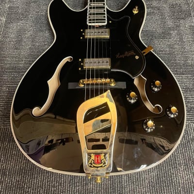 Hagstrom '67 Viking II Electric Guitar Black image 3