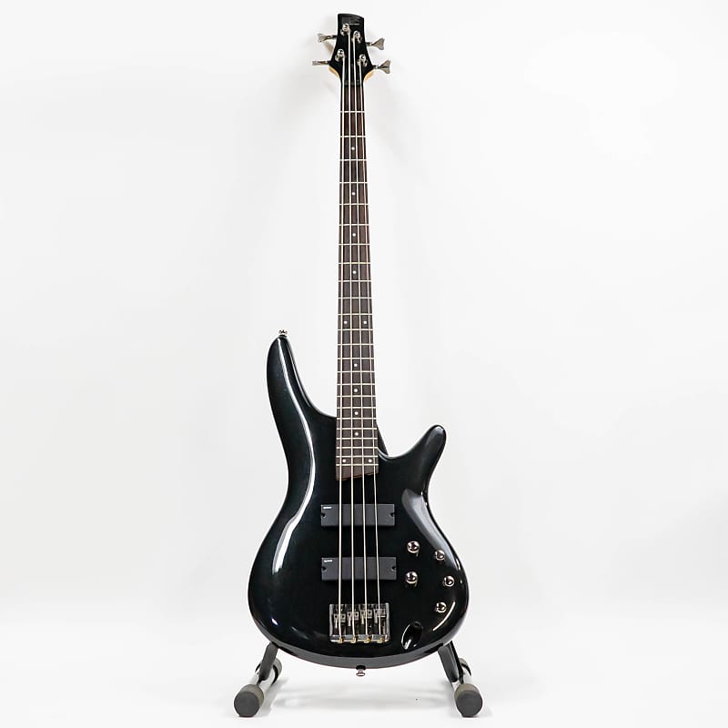 2014 Ibanez SoundGear SR300 Electric Bass Guitar with Gigbag - Metallic  Black