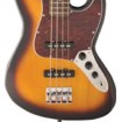 *FREE GIG BAG* Jay Turser JTB-402-TSB  - J-Style Electric Bass Guitar - Tobacco Sunburst image 1