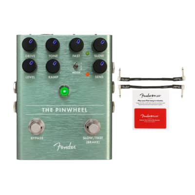 Fender The Pinwheel Rotary Speaker Emulator Pedal with Cable and Prepaid Card Bundle image 1