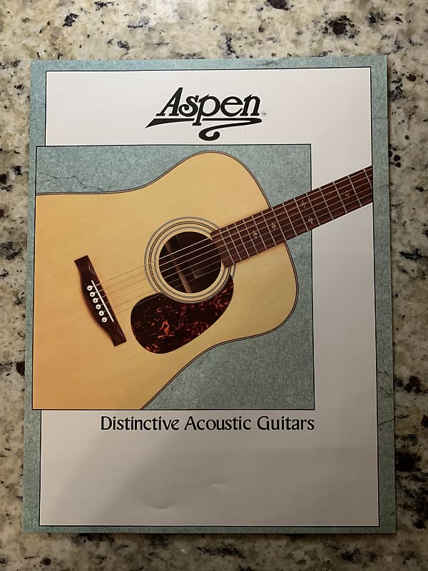 Aspen Acoustic Catalog 80’s Reverb