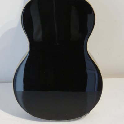 G# Sharp Oivin Fjeld  OF-1 Travel Guitar in Black with Gig Bag image 5