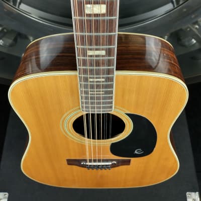 Epiphone FT-365 El Dorado-12 12 String Acoustic Guitar w/ Case Made in Japan image 6