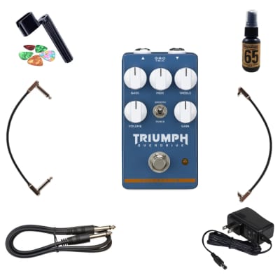 Reverb.com listing, price, conditions, and images for wampler-triumph-overdrive-pedal