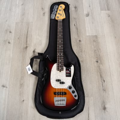 Fender American Performer Mustang Bass, Rosewood Fingerboard, 3-Color Sunburst image 10