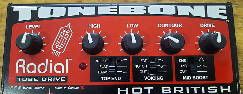 Radial Tonebone Hot British Distortion