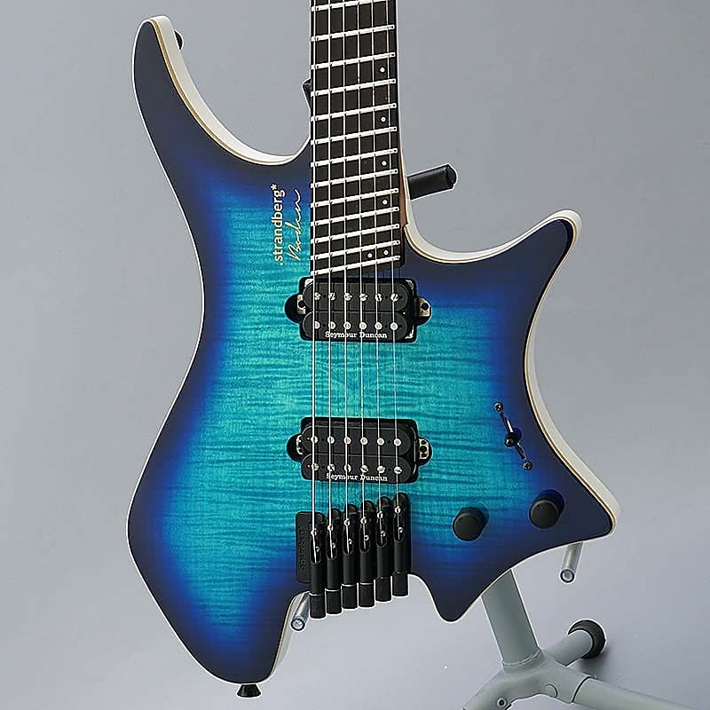 Strandberg Boden J-Series J6 Standard 5A Flame Maple (Blue Burst/Rosewood)  -Made in Japan-/Used