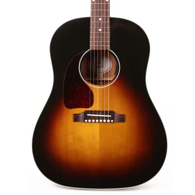Gibson J-45 Standard Left-Handed Acoustic-Electric Vintage Sunburst image 1