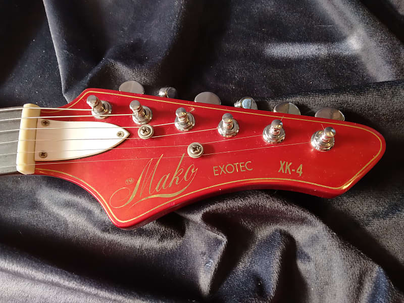 Mako RARE VINTAGE Exotec XK-4, Made in Japan 1980s - Red