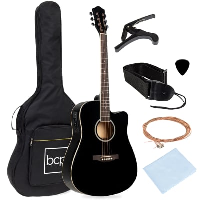 Squier Stratacoustic 2000s Black | Reverb