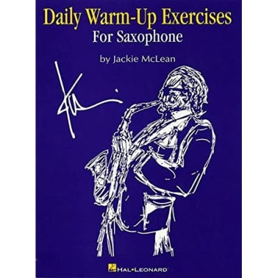 Daily Warm-Up Exercises for Saxophone Jackie McLean for sale