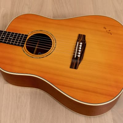 2017 K. Yairi LO-65 HB Dreadnought Acoustic Guitar Honey Burst