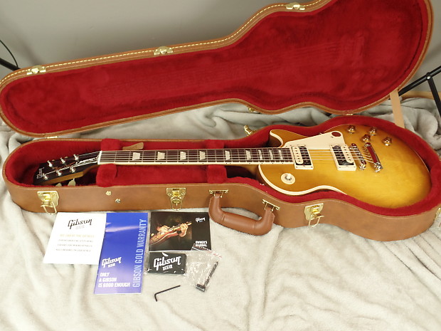 2016 Gibson Les Paul Standard Honey Burst Faded Satin - Rare