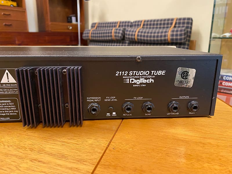 DigiTech 2112 Studio Guitar System Preamp/processor with dual