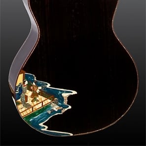 Harvey Leach - The Geisha Inlay Art Guitar (pairs with The Samurai - also listed) image 2