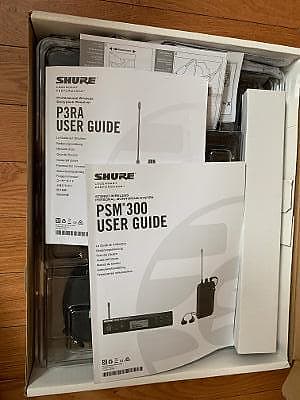 Shure PSM 300 Personal Monitor System with Shure SE215 IEMs image 1