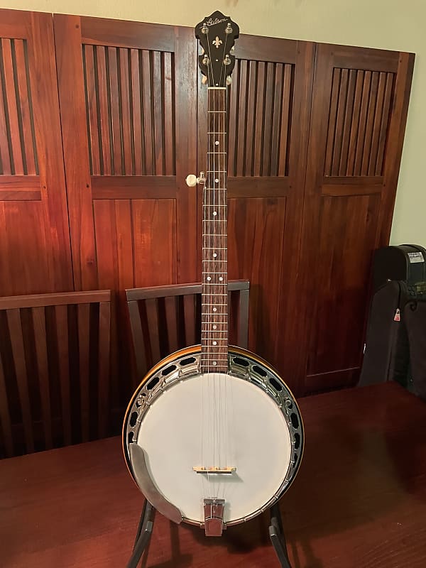 Gibson Kalamazoo Conversion 5String Resonator Banjo Cherry Reverb