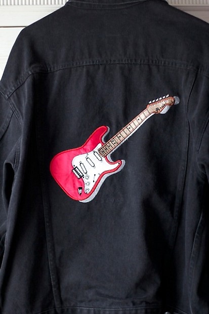 Eric Clapton Tour Jacket, Journeyman Tour, 1990, Never Worn, Black Denim, Size L | Reverb Eric Clapton Tour Jacket, Journeyman Tour, 1990, Never Worn, Black Denim, Size L | Reverb