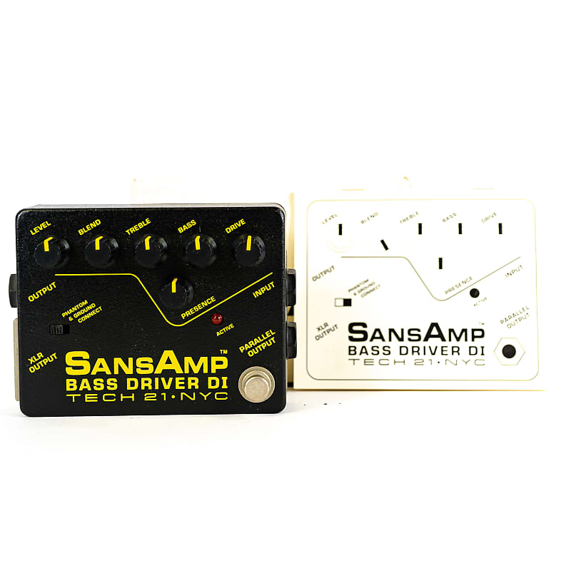 Tech 21 SansAmp Bass Driver Active Direct Box DI - Boxed Set