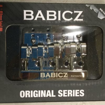 Babicz Full Contact Hardware FCH4NK 4-String Bass Bridge Nickel