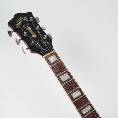 Guild Duane Eddy DE-400 1965 Cherry Rare Left Handed Lefty with Case image 13