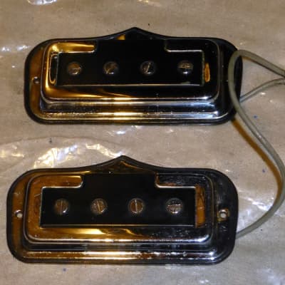 1967 Fender Coronado Bass II Wiring Harness  and Pickups Complete Factory Original Read Description image 2