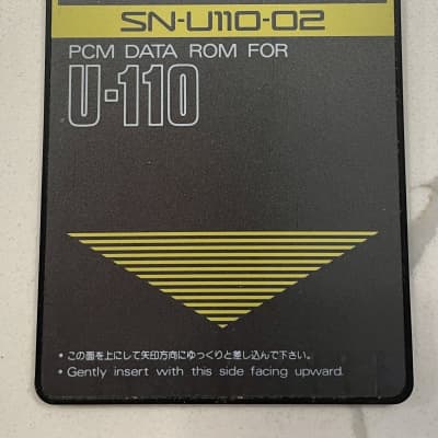 Roland U-110 Card SN-U110-02 Latin & FX Percussion