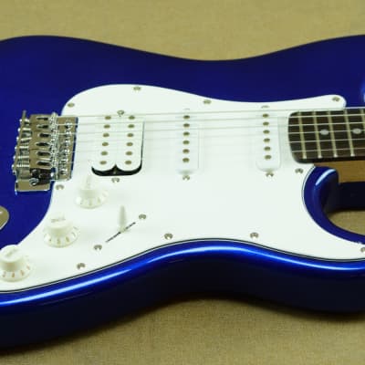 Giannini G-101 Electric Guitar, Metallic Blue Finish image 3